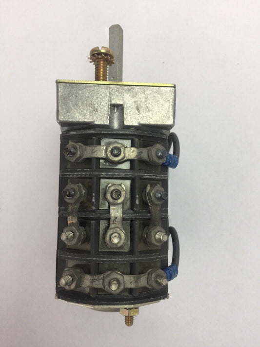 WESTINGHOUSE 658A615G02 TYPE W2 SWITCH 600V 20A ROTARY SWITCH MISSING HANDLE