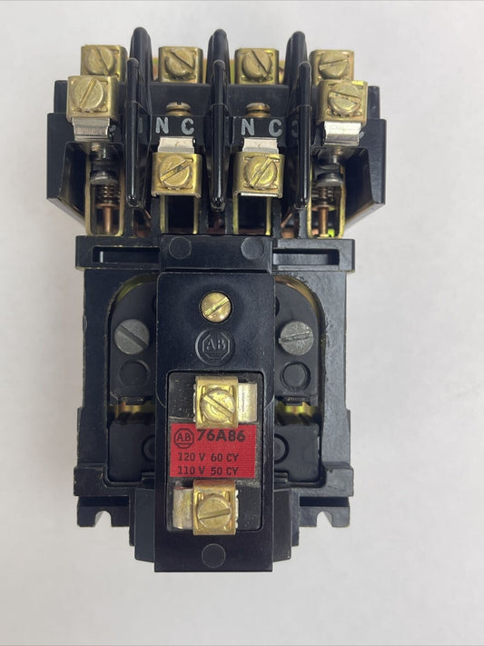 ALLEN BRADLEY 700-BR220A1 CONTROL RELAY SER A 120-600VAC 4POLE COIL 120V 60CY