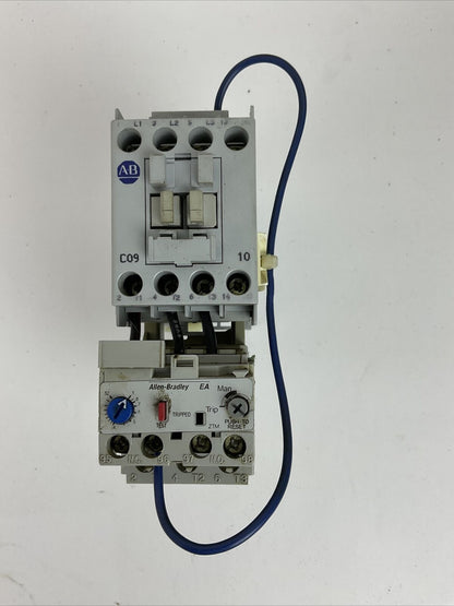 ALLEN BRADLEY STARTER (100-C09Z*10 SER A 600VAC 25A + 193-EA1CB 0.32-1A) COIL???