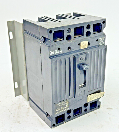 GE - TED134Y100 - MOLDED CASE SWITCH - 100A/3 POLE/480VAC