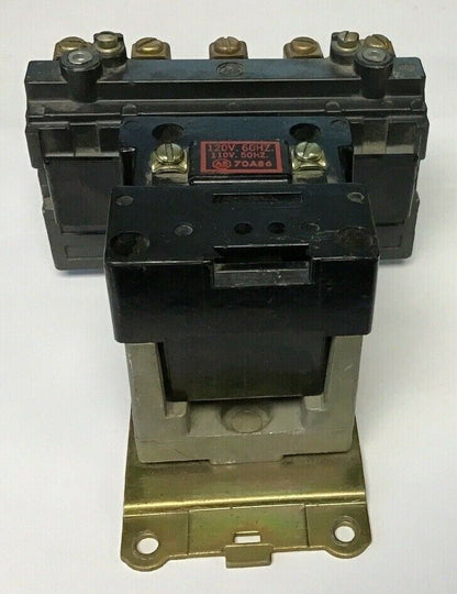 ALLEN BRADLEY 702-A0D94 OVERLOAD RELAY SER.K575V 5HP W/70A86 110V.60HZ COIL