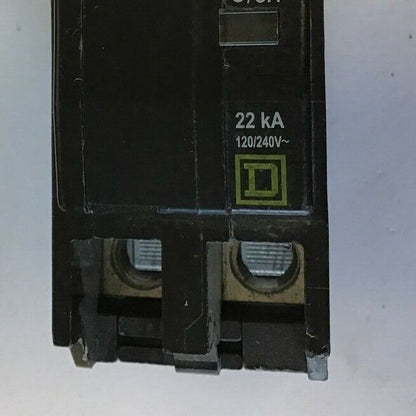 SQUARE D QO2100VH CIRCUIT BREAKER 100A 120/240VAC 50/60HZ  2POLE