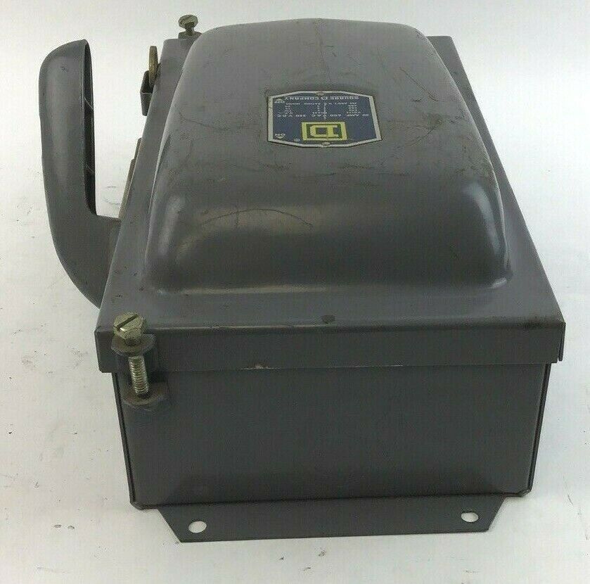 SQUARE D H-81251 SAFETY SWITCH SER.A3 30A 250V