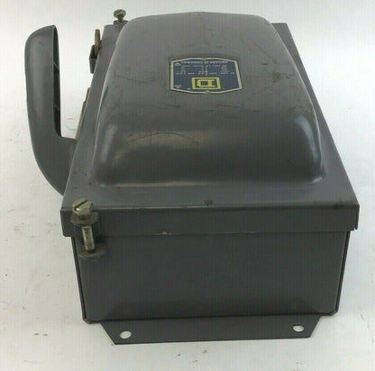 SQUARE D H-81251 SAFETY SWITCH SER.A3 30A 250V
