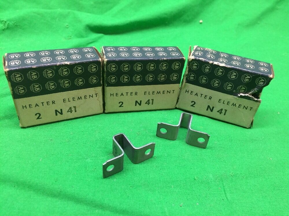 *LOT OF 3* ALLEN BRADLEY HEATER ELEMENT N41 BOX OF 2 N 41 TOTAL 6
