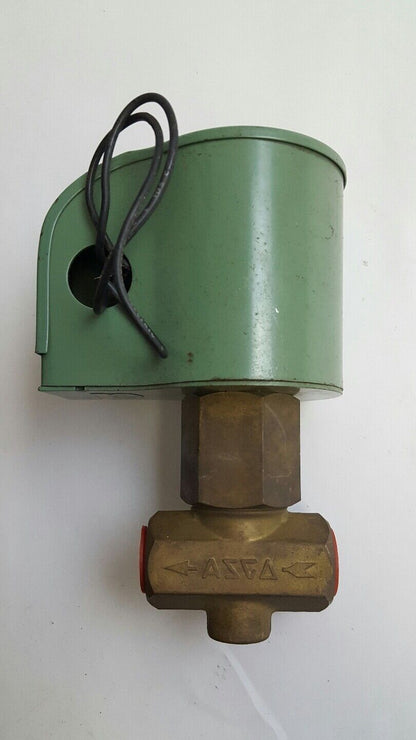 ASCO 826820 SOLENOID VALVE 115/60 1/2" NPT 22W ORIFICE 3/8 PIPE 1/2