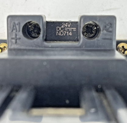 ALLEN-BRADLEY-100A75NZ*3 SER. B-24V COIL, 75A, 600VAC, 3 POLE & 195-GA10 SER. A
