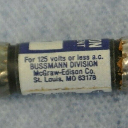 LOT of 6 / BUSS FNA1 FUSETRON FUSE / 1A / 125V / NEW SURPLUS / FNA-1