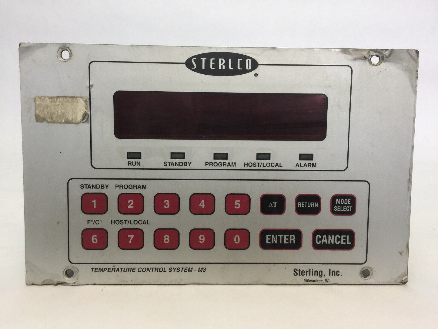 STERLCO M3/RT1 TEMPERATURE CONTROL SYSTEM-M3 85-265VAC