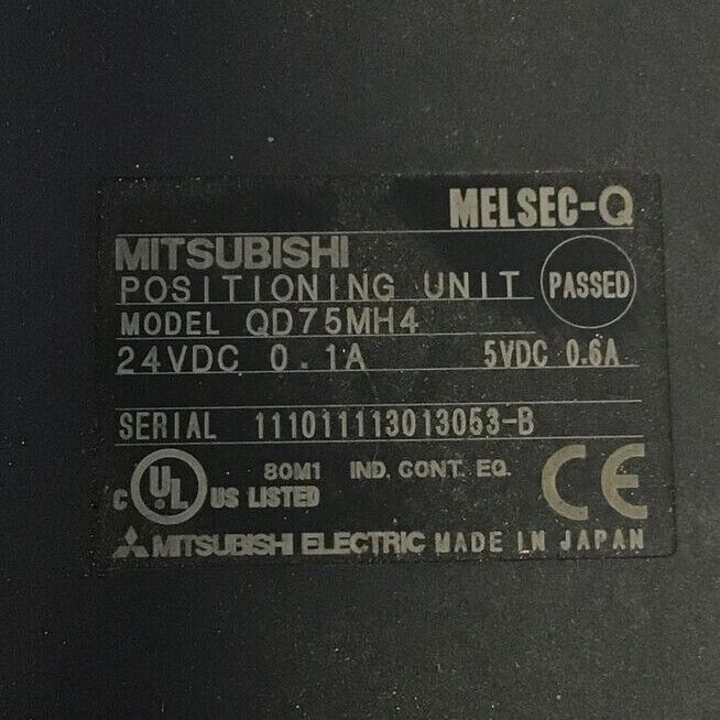 MITSUBISHI QD75MH4 POSTIONING UNIT 24VDC 0.1A MELSEC-Q