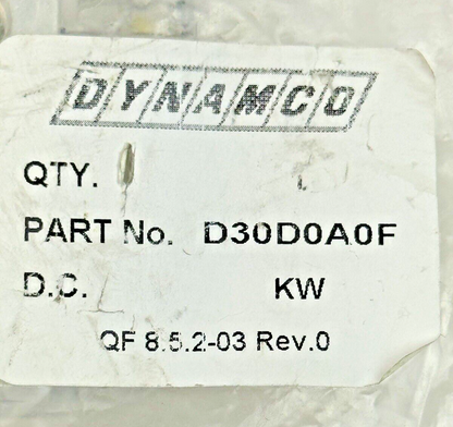 DYNAMCO - D30D0A0F - DOUBLE AIR PILOT CONTROL VALVE - 1/8" NPT - 2594-0 - NEW