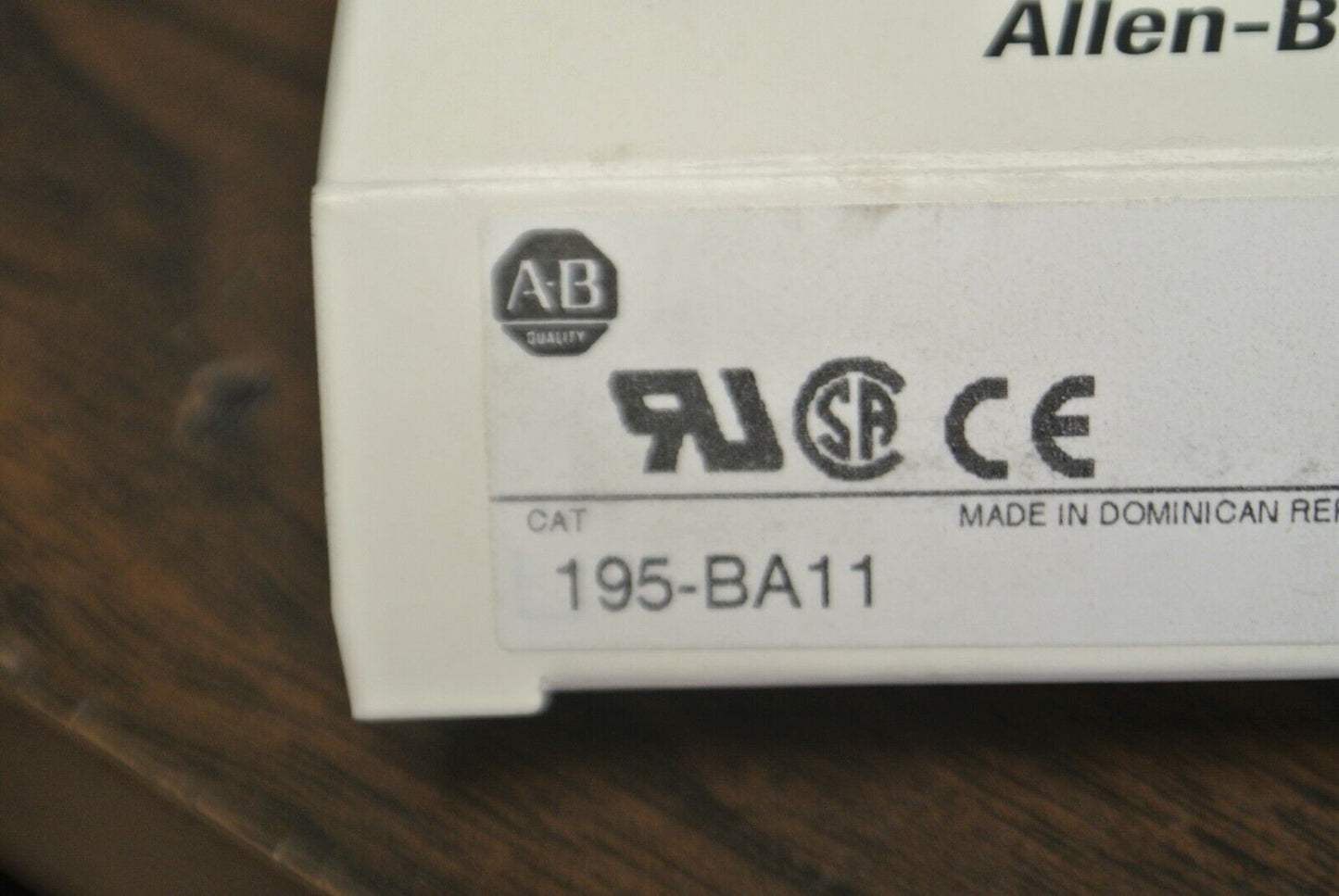 LOT of 3 / ALLEN-BRADLEY 195-BA11 AUXILIARY SWITCH / AUX. CONTACT / NEW SURPLUS
