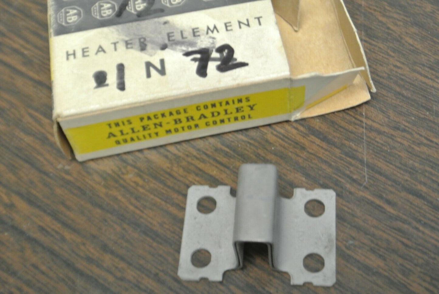 LOT of 6 / ALLEN-BRADLEY N-SERIES THERMAL OVERLOAD HEATER ELEMENTS / LIST BELOW