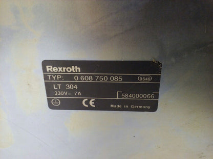 REXROTH 0 608 750 085 POWER SUPPLY MODULE LT304, 330V, 7A, 1 607 501 696 D