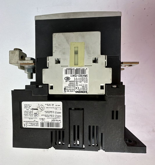 SIEMENS 3RT1055-6AF36 CONTACTOR 575VAC 3PH 150HP COIL 110-127VDC 50-60HZ