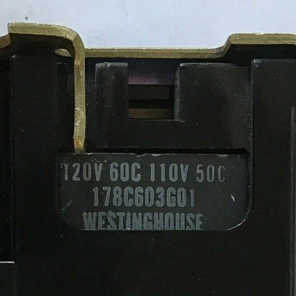 WESTINGHOUSE BFEA31F CONTROL RELAY 300V 10AMPS