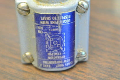 SQUARE D 9007 B51A2, Ser. B HEAVY DUTY LIMIT SWITCH / NEW SURPLUS