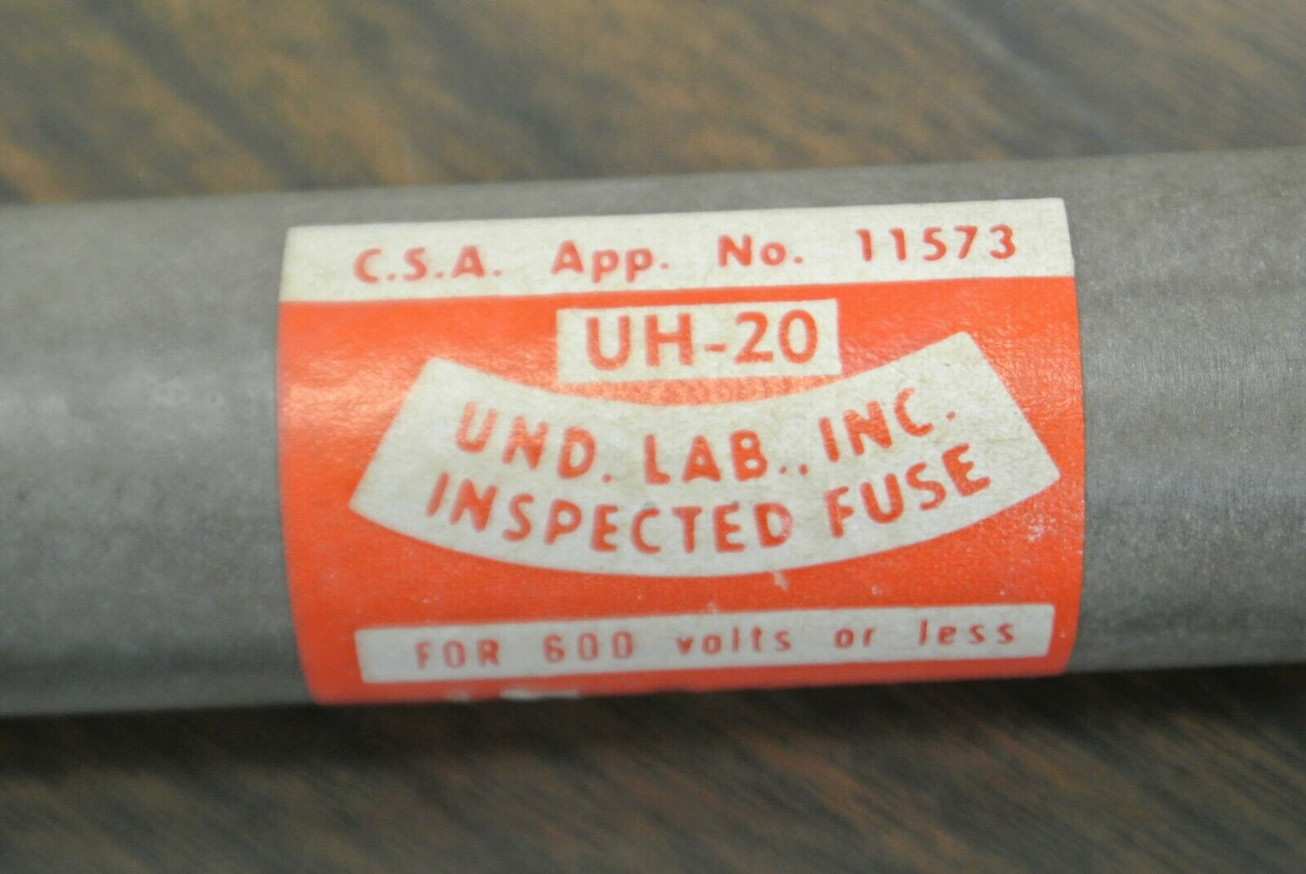 CEFCO R40 TIME LAG RENEWABLE FUSE / 40A / 600V / NEW SURPLUS / EACH