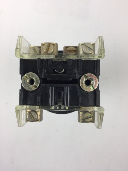 ALLEN BRADLEY 800H-QPB10 PUSH BUTTON SER A 120 VOLT 3.0 WATTS