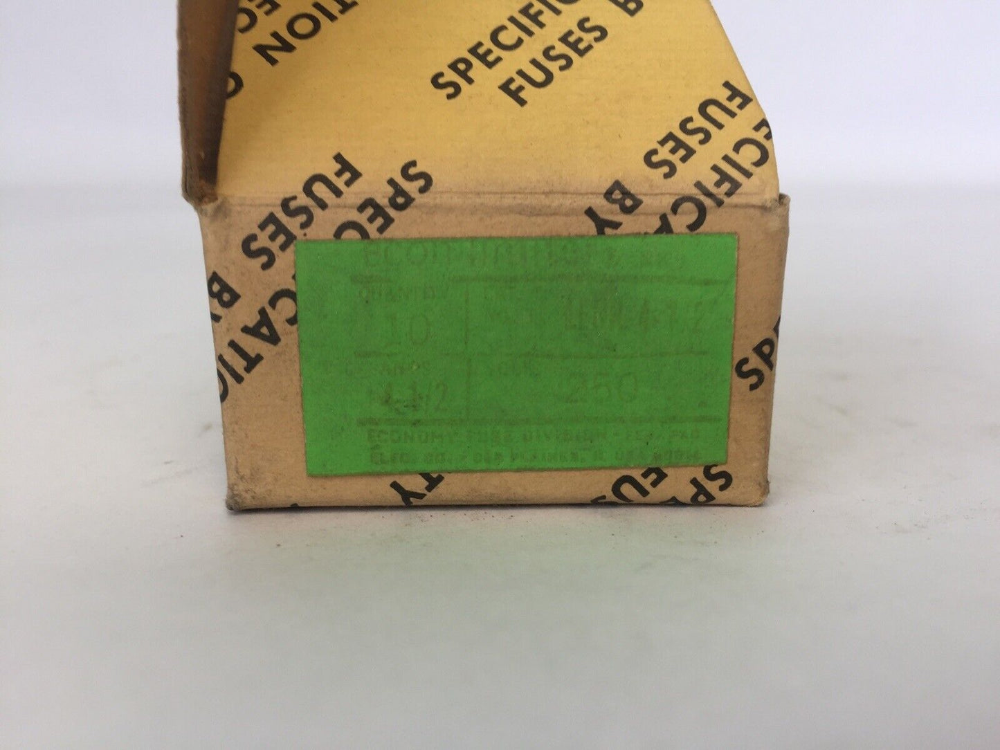 ECONOMY LENR 4-1/2 ECON-LIMITER CLASS RK5 FUSE 250VAC 4-1/2AMP (BOX OF 10)