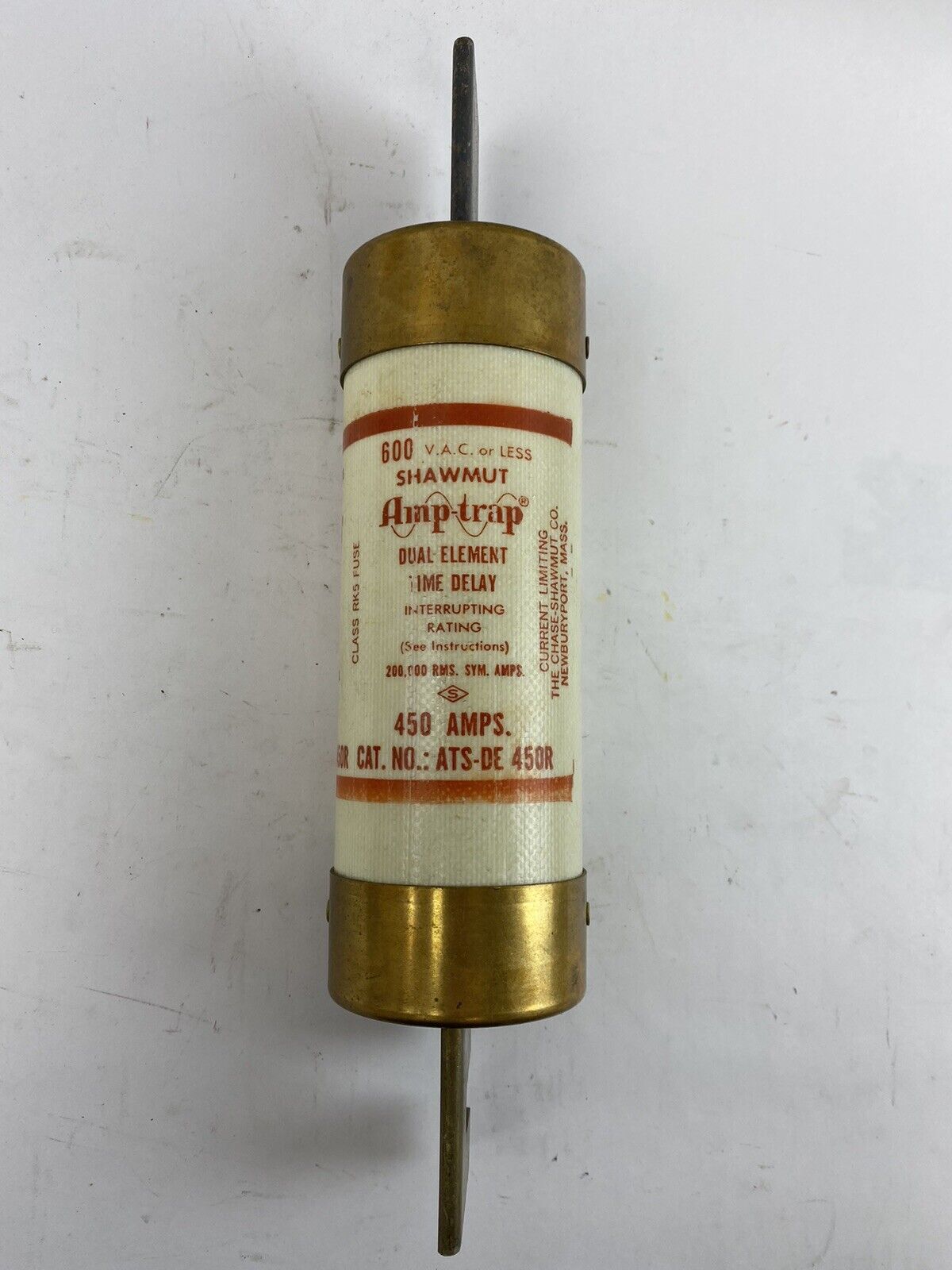 Shawmut Amp-trap ATS-DE-450R 450A 600V Fuse