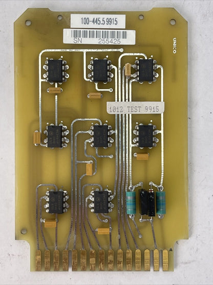 UNICO 100-445.5 9915 AMPLIFIER CIRCUIT BOARD