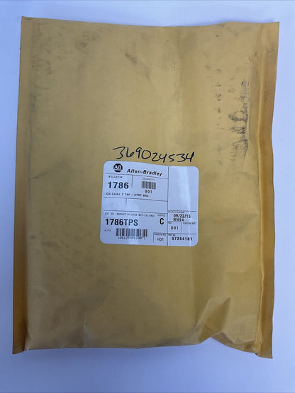 ALLEN BRADLEY 1786TPS CONROLNET COAX TAPS SER C REV D01 CATALOG REV H01