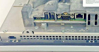 ALLEN BRADLEY 2711P-RDT12C SER.D TOUCH PANEL 2711P-RP8D LOGIC MODULE SER.A