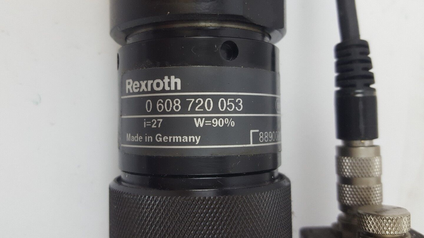 REXROTH 0608701017 0608720053 0608820099 0608PE1151  NUT RUNNER