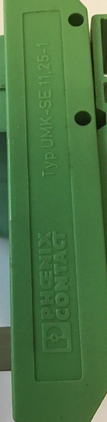 PHOENIX CONTACT TYPE UMK-SE 11,25-1 TERMINAL BLOCK 40 POSITIONS
