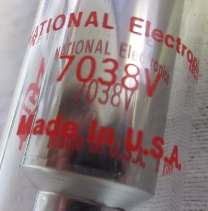 NATIONAL ELECTRONICS 7038V - VIDICON TUBE - NEW SURPLUS