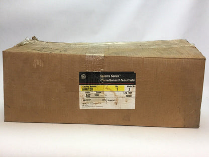GE ANK120 PANELBOARD SPECTRA SERIES NEUTRALS 347 VOLT 1200 AMP MODEL NO 2 LUG TY
