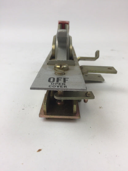 WESTINGHOUSE SM150L SAFETY HANDLE MECHANISM TYPE SM FOR AB DE-ION CIRCUIT BREAKE