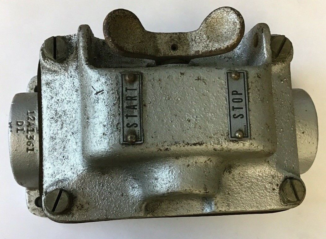 WESTINGHOUSE TYPE HDW PUSHBUTTON STATION 47A4254G18 600VOLTS