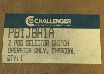 CHALLENGER PB1JBH1A SELECTOR SWITCH 2POS OPERATOR