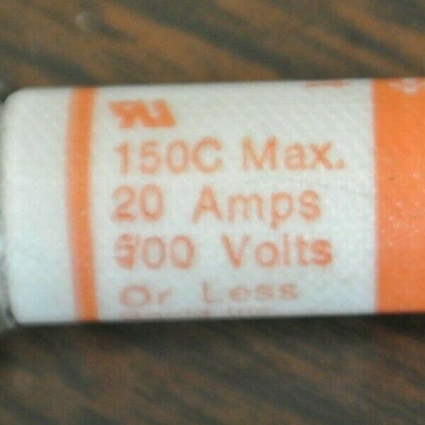 GOULD-SHAWMUT A50P20 SEMICONDUCTOR FUSE / 500V / 20A / NEW SURPLUS / EACH