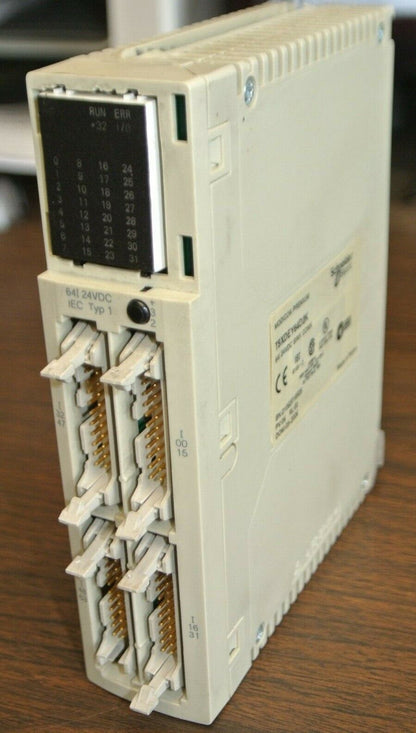 SCHNEIDER ELECTRIC TSXDEY64D2K / INPUT MODULE 24VDC SINK CONN / for PARTS