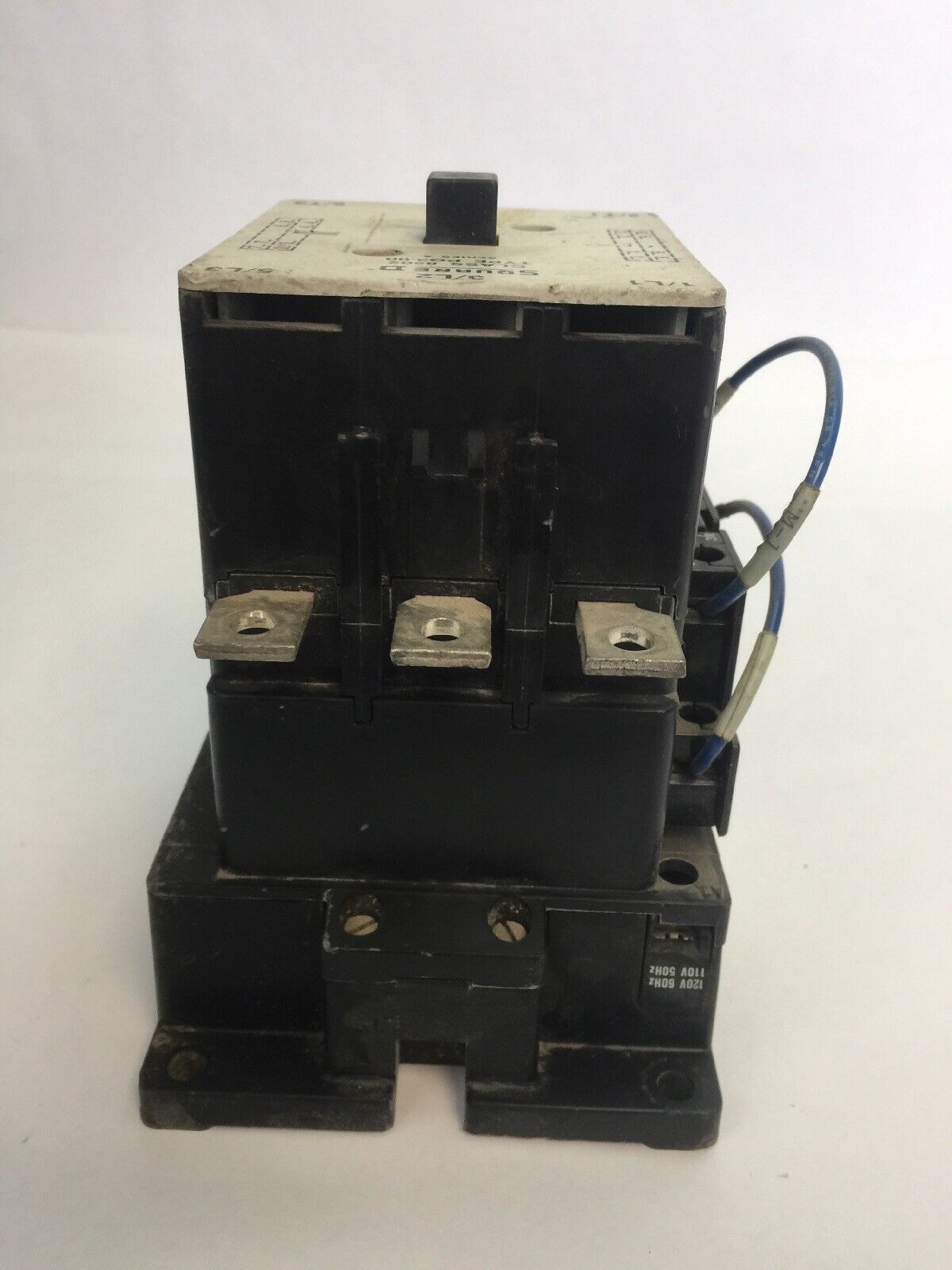 SQUARE D 8502 PG3.00 CONTACTOR 600VAC 100A 60HP 3 POLE 3 PHASE