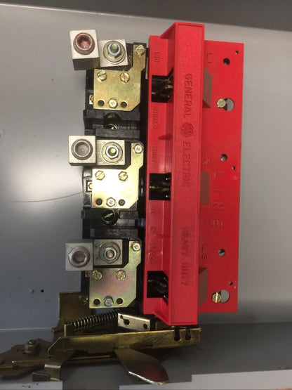 GE THN3364 SAFETY SWITCH 200AMP 250VDC 600VAC 150HP 3 PHASE NON-FUSIBLE MODEL 7