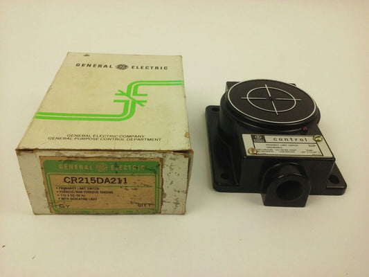 GENERAL ELECTRIC, CR215DA211, PROXIMITY LIMIT SWITCH, 115V 50/60HZ, CR215D, NEW