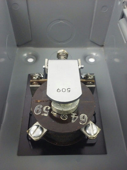 CUTLER HAMMER, 9575H770A, 509- A.C. RELAY, NEMA 1, 110V, 60 HZ, 1/4 H.P., NEW