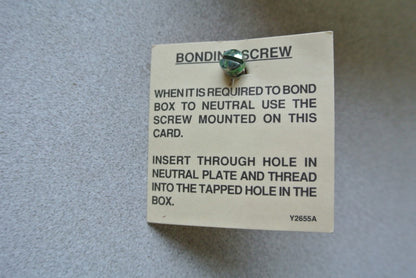 WESTINGHOUSE NK100 GROUNDABLE NEUTRAL KIT / 100A / 250/600V / NEW SURPLUS