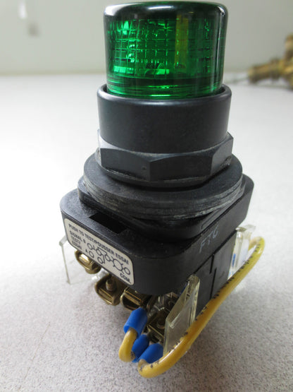 ALLEN-BRADLEY 800H-QRTL24 / 800T-NL24 GREEN PUSH-TO-TEST / LED POWER MODULE 24V