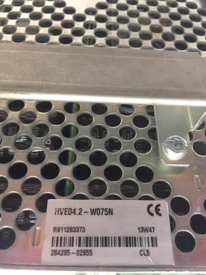 INDRAMAT HVE04.2-W075N POWER SUPPLY INPUT 3 X AC 400-480V 45A OUTPUT DC 510-750V