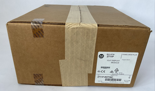 ALLEN BRADLEY 2711P-RDT10C SER C 10.4" DISPLAY MODULE PANELVIEW PLUS TOUCH INPUT