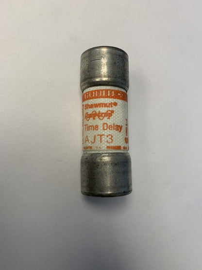 Gould Shawmut Amp-trap AJT3 3A 600V Fuse "Lot of 6"