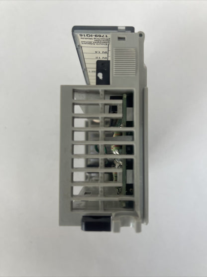 ALLEN BRADLEY 1769-IQ16 COMPACT I/O 16CH INPUT MODULE SER A F/W REV 3.1 DIR/VER