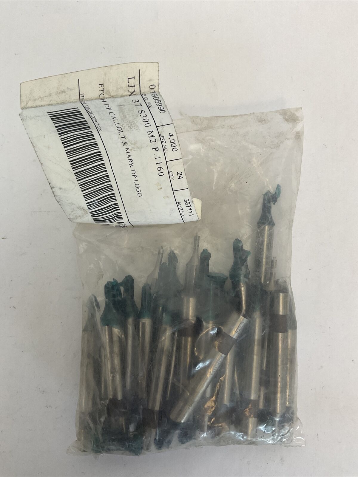 DAYTON LJX 37 S300 M2 P.1160 PUNCH (BAG OF 24)