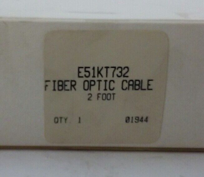 Cutler-Hammer Fiber Optic Cable E51KT732 (2-FOOT) (NEW IN BOX)