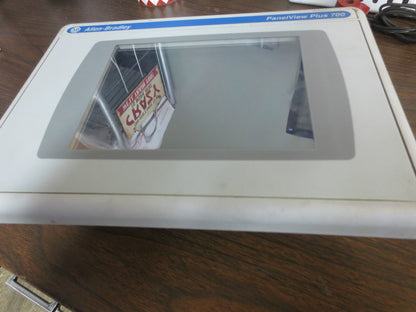 ALLEN-BRADLEY 2711P-RDT7C Ser. C PANELVIEW PLUS w/ 2711P-RP1 Ser. G LOGIC MODULE